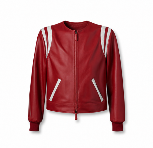 FOUNDATION - VARSITY JACKET (Nappa leather)