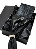 NOIRE CROCODILE  BANDANA